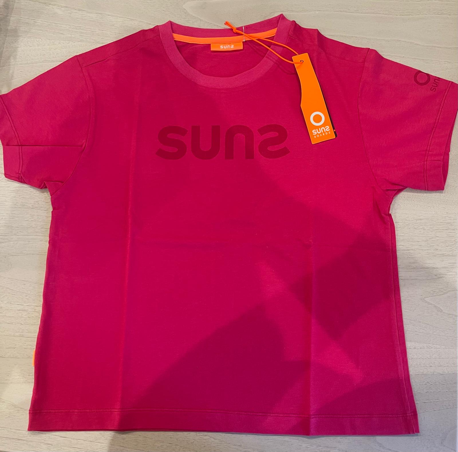 T-Shirt SUNS Logo – Fucsia