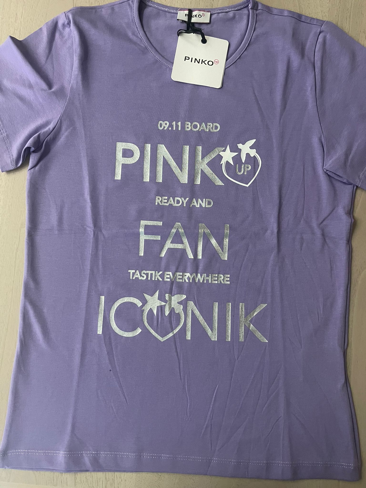 T-shirt manica corta donna Pinko Up